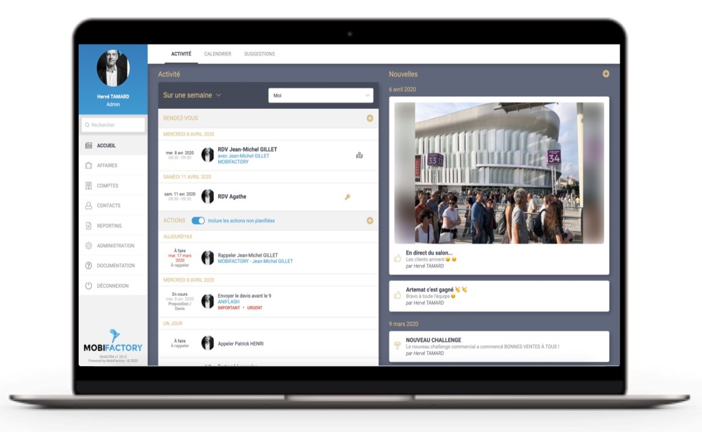 Accueil-CRM-Mobile